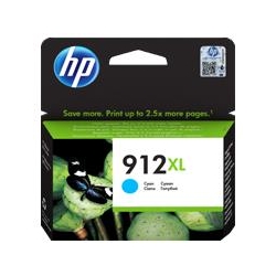 Tusz HP 912XL do OfficeJet Pro 801*/802* | 825 str. | Cyan