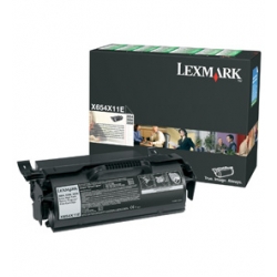 X654X11E Toner Lexmark X654, X656. X658 BLACK wyd.36000 nieregenerowalny